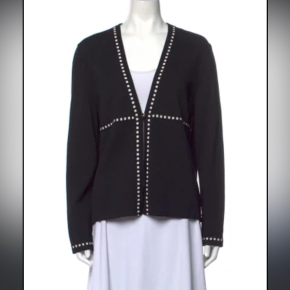 St. John knit cardigan size P (Small) - Picture 2 of 6